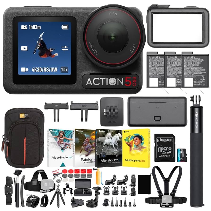 Amazon.com : DJI Osmo Action 5 Pro Adventure Combo Bundle